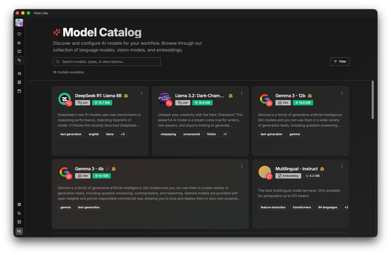AI Model Catalog