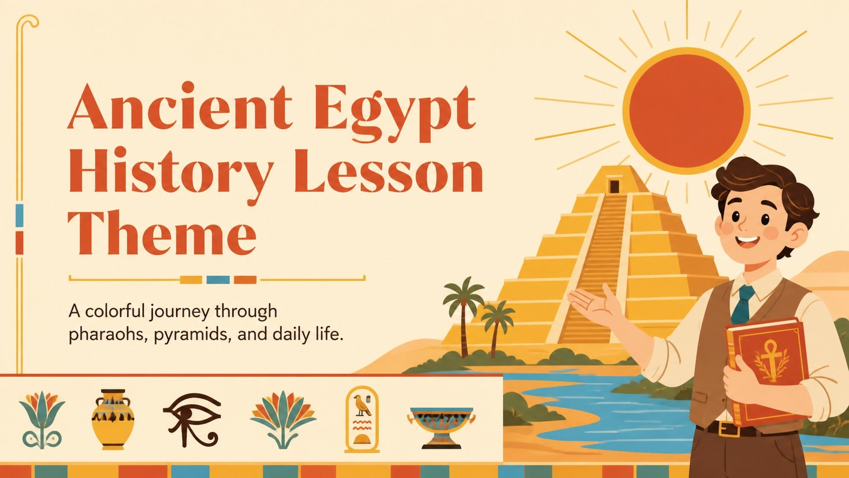 Ancient Egypt History Lesson Theme