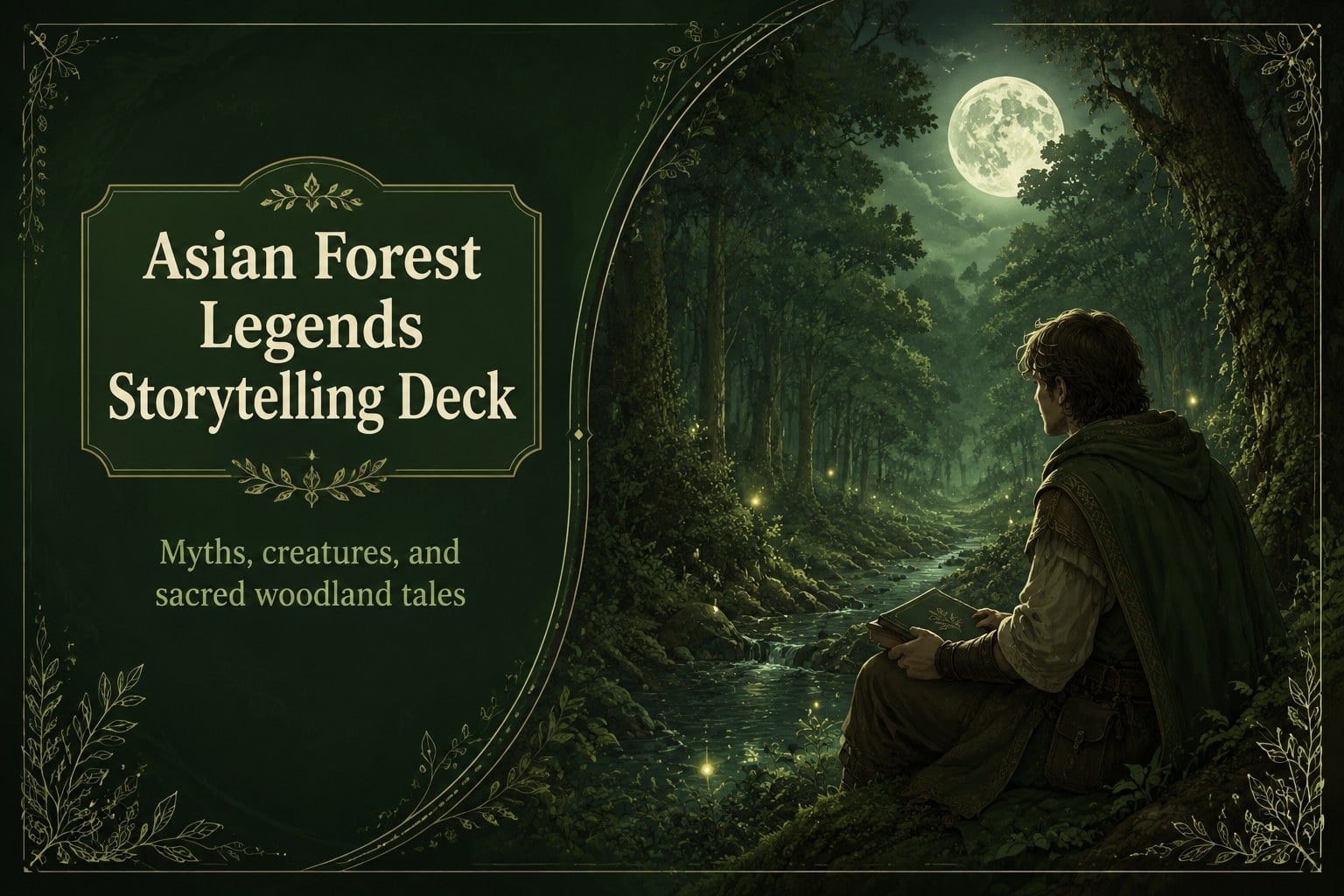 Asian Forest Legends Storytelling Deck