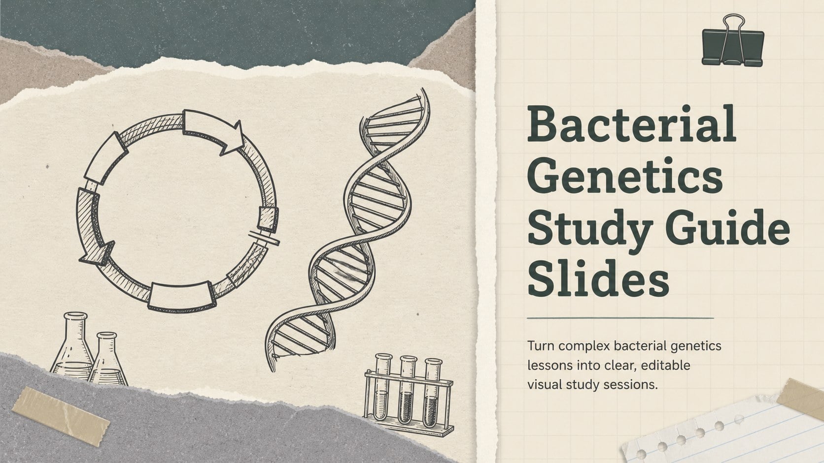 Bacterial Genetics Study Guide Slides
