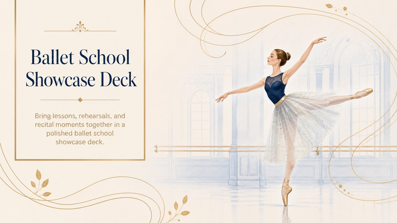 Ballet School Showcase Deck