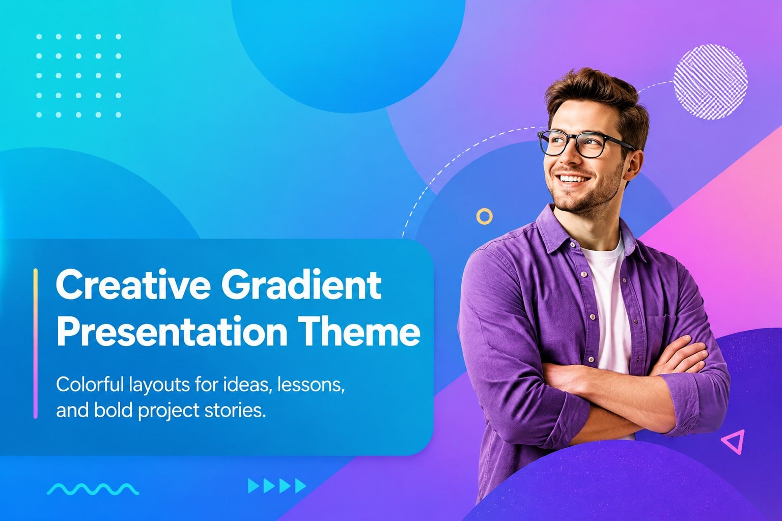 Creative Gradient Presentation Theme