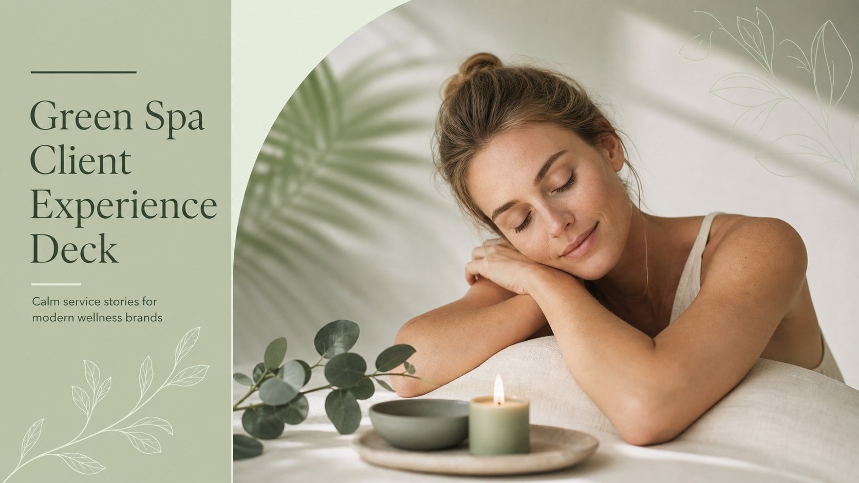 Green Spa Client Experience Deck
