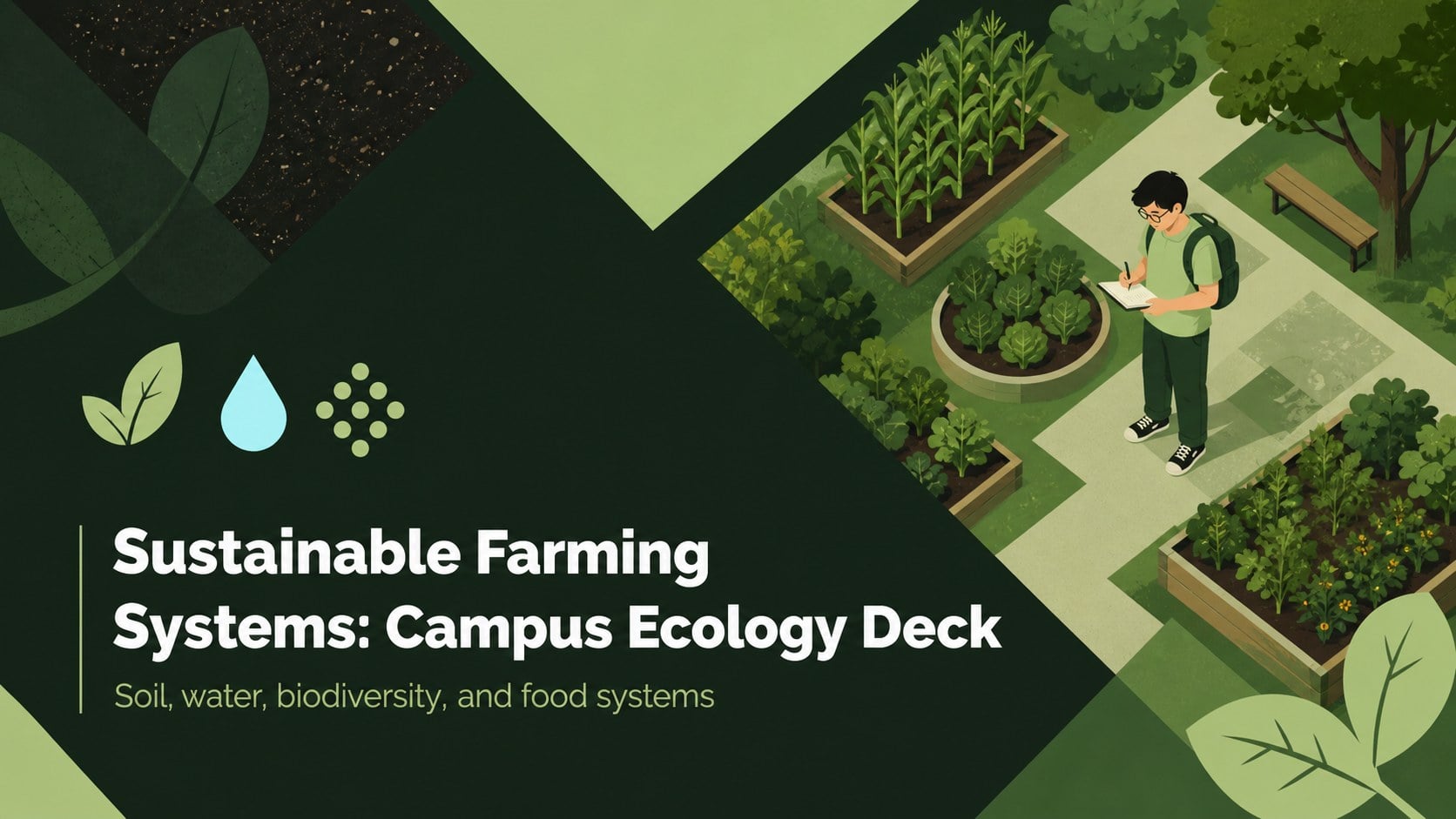 Sustainable Farming Systems: Campus Ecology Deck