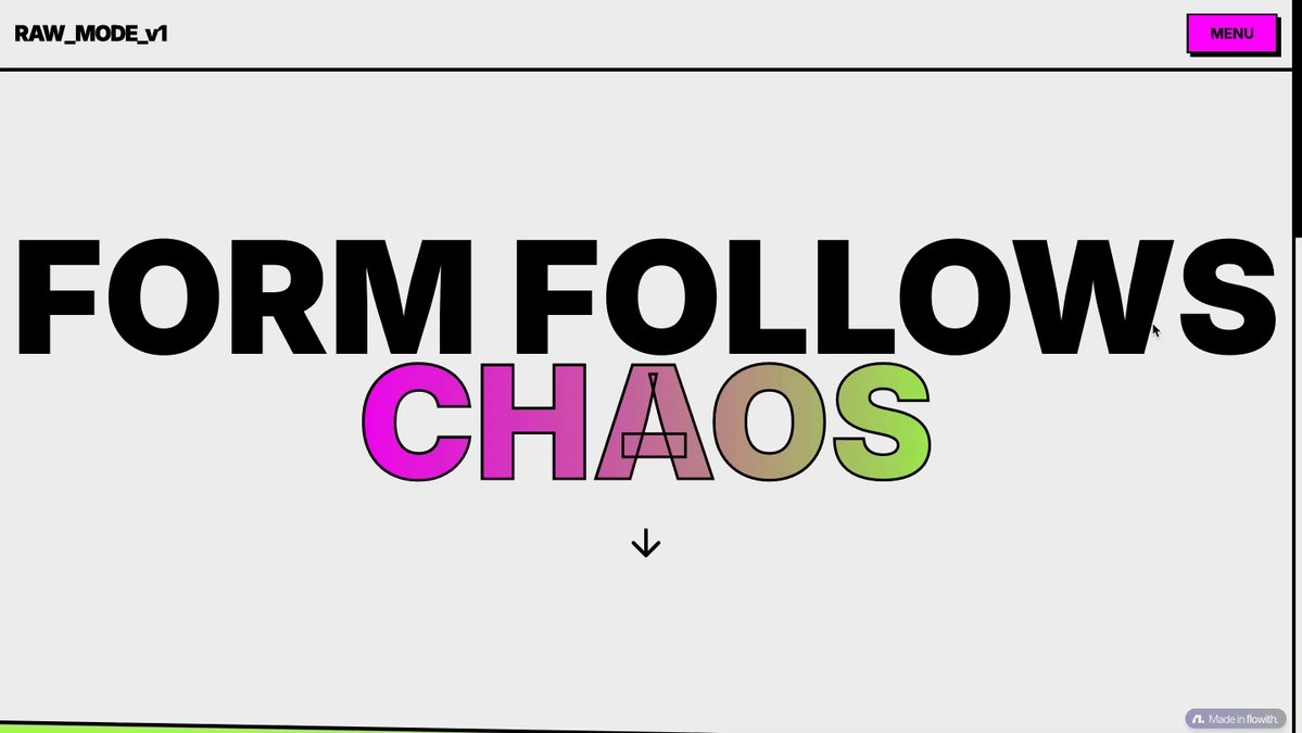Neo-Brutalist website design prompt - Image 1