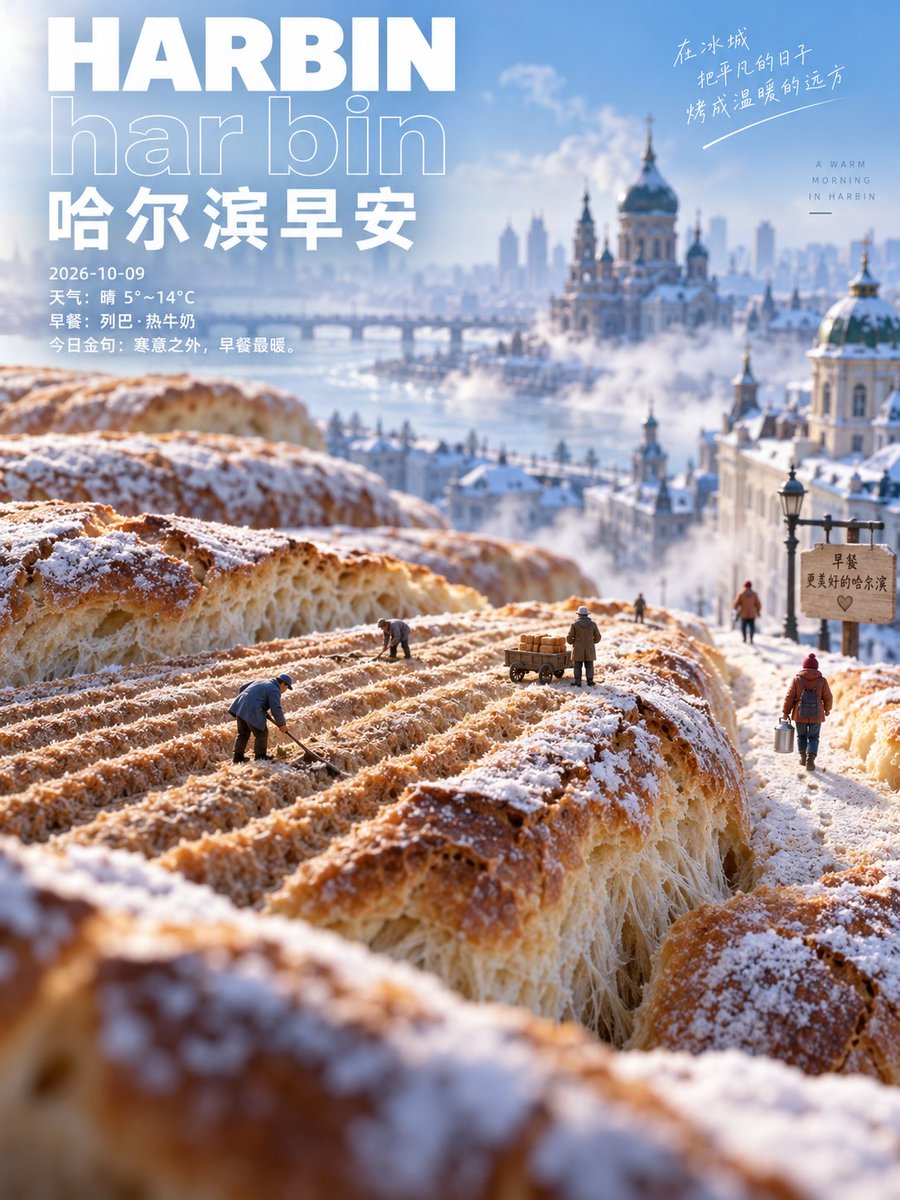Social Media Post - Guangzhou Morning Food Landscape Poster - Image 3