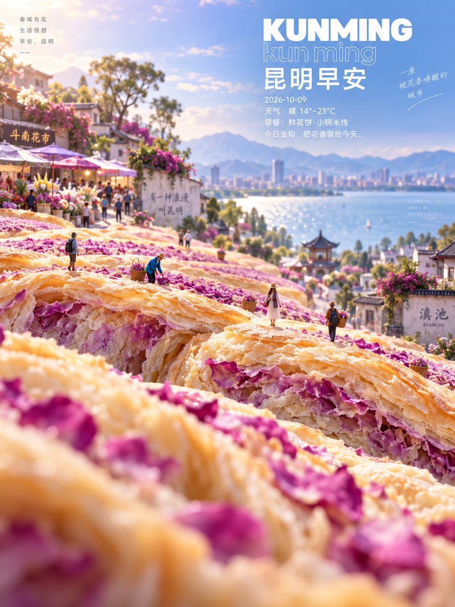 Social Media Post - Guangzhou Morning Food Landscape Poster - Image 4