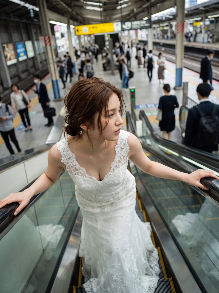 Profile / Avatar - Escalator Dreaming Bride in Osaka Station - Image 3