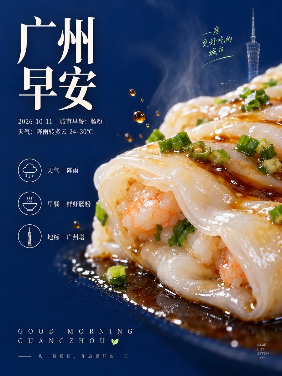 Social Media Post - Shanghai Good Morning Food Poster - Image 4
