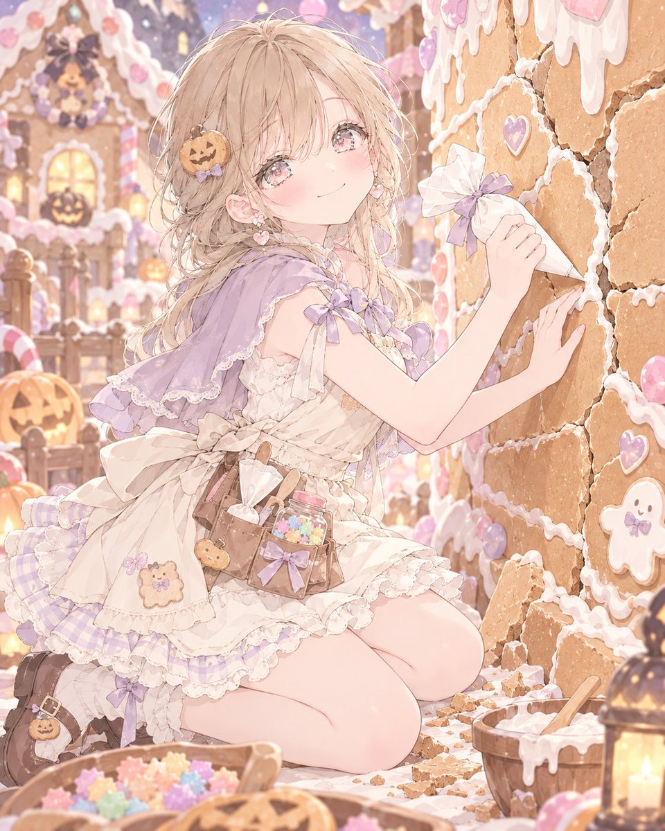 Social Media Post - Halloween Pastry Repair Girl Prompt - Image 1