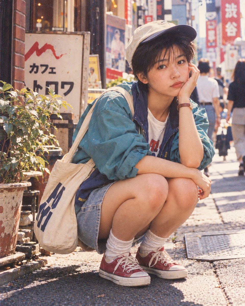 Social Media Post - Shibuya Street Style Portrait - Image 1