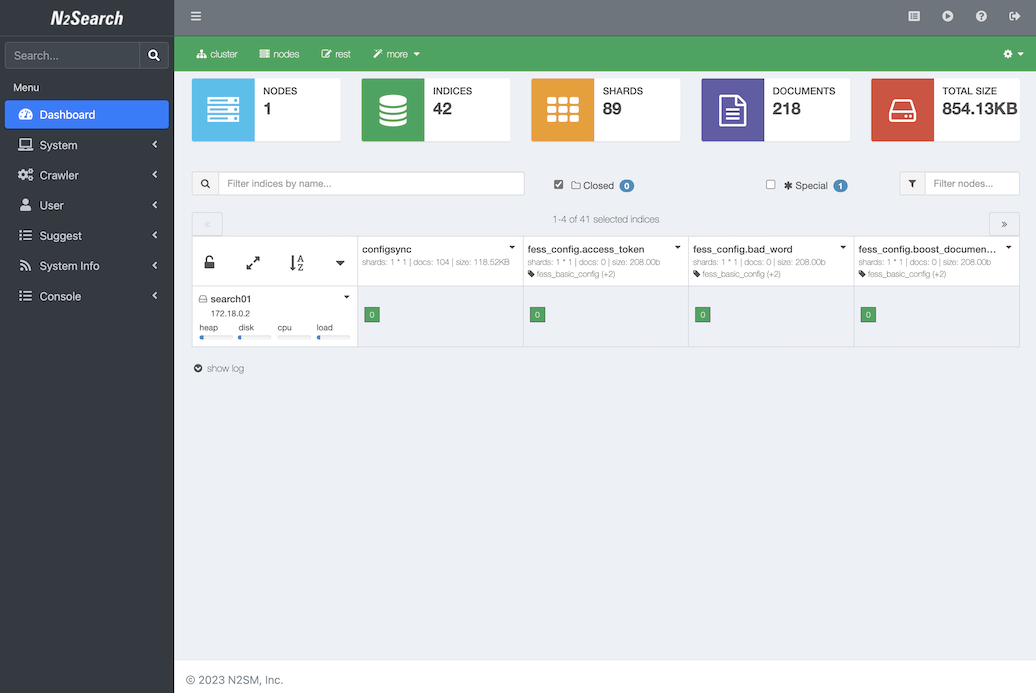 Admin UI