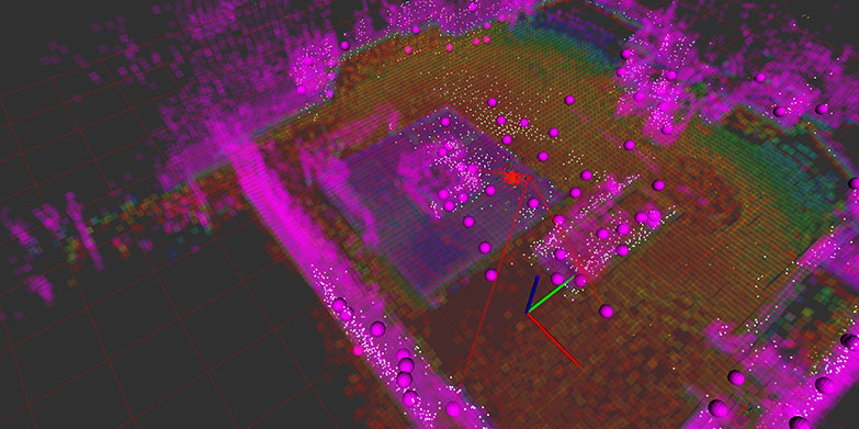 Rviz image of the demo
