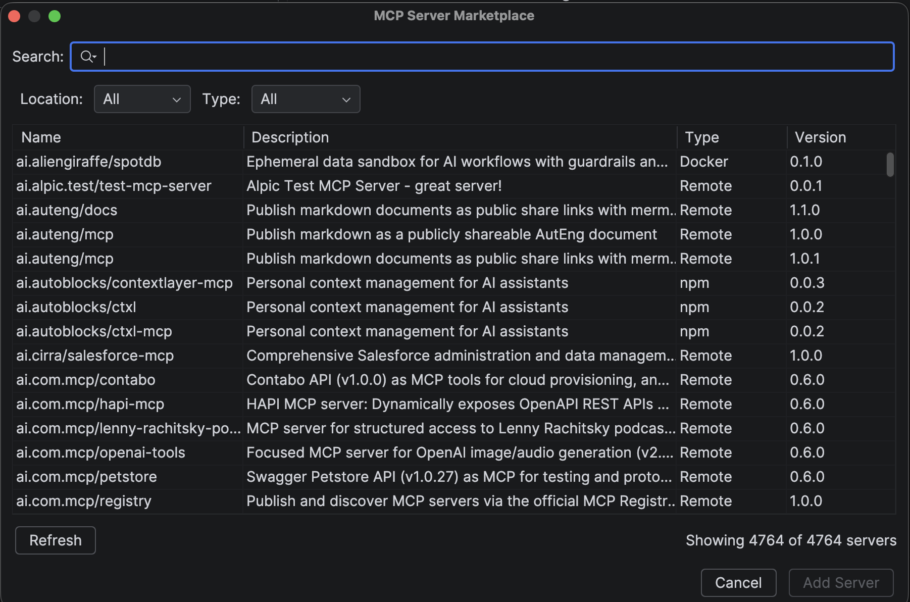 MCPMarketplace