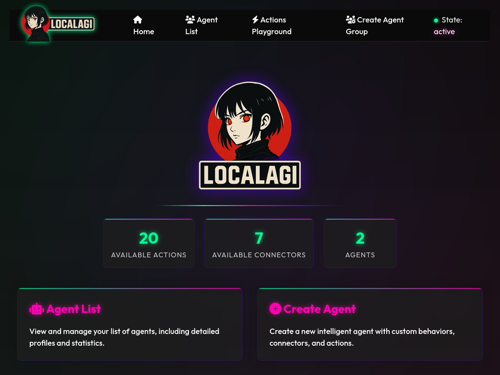 Web UI Dashboard