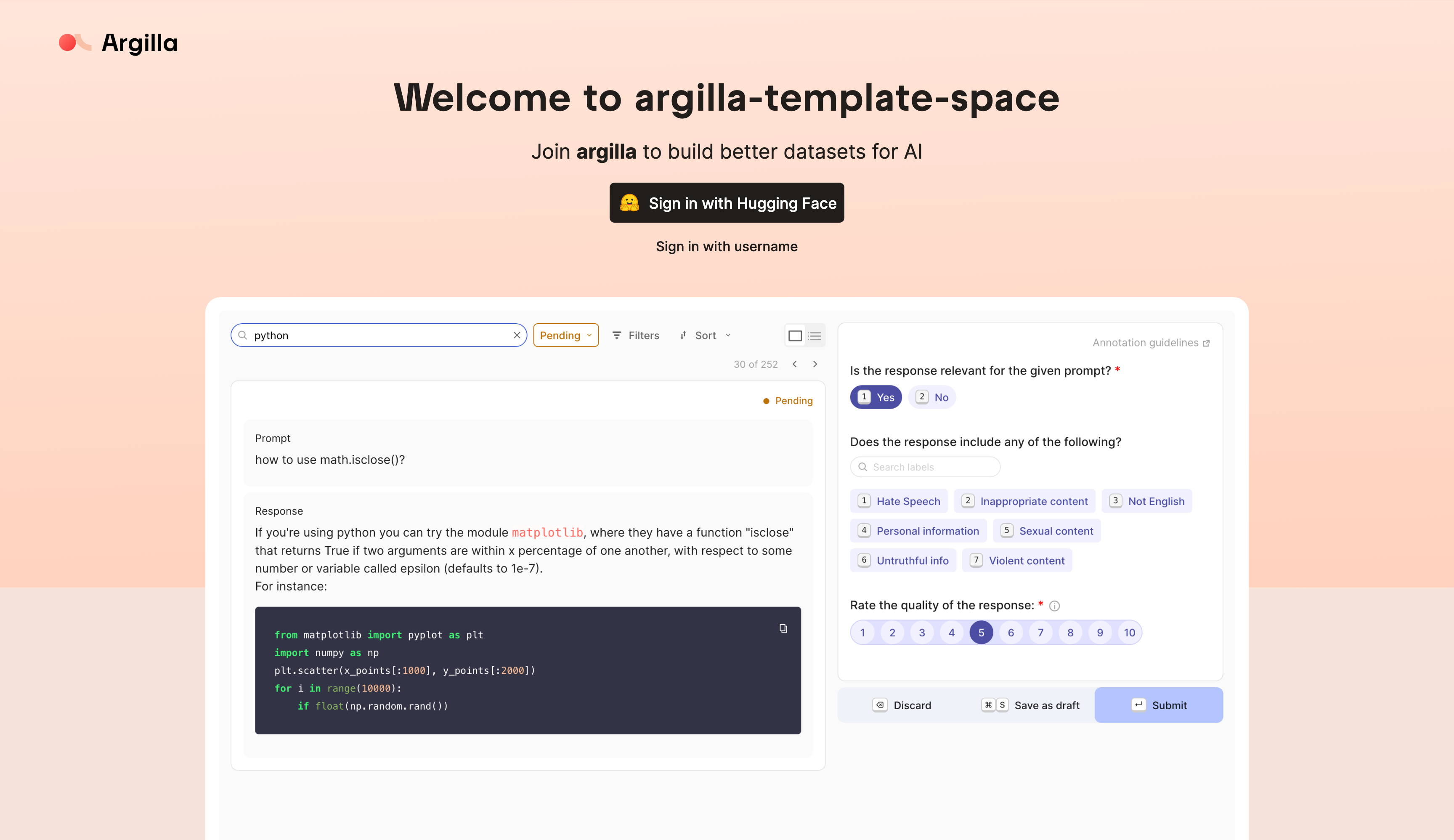 homepage