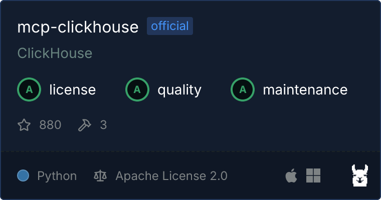 mcp-clickhouse MCP server