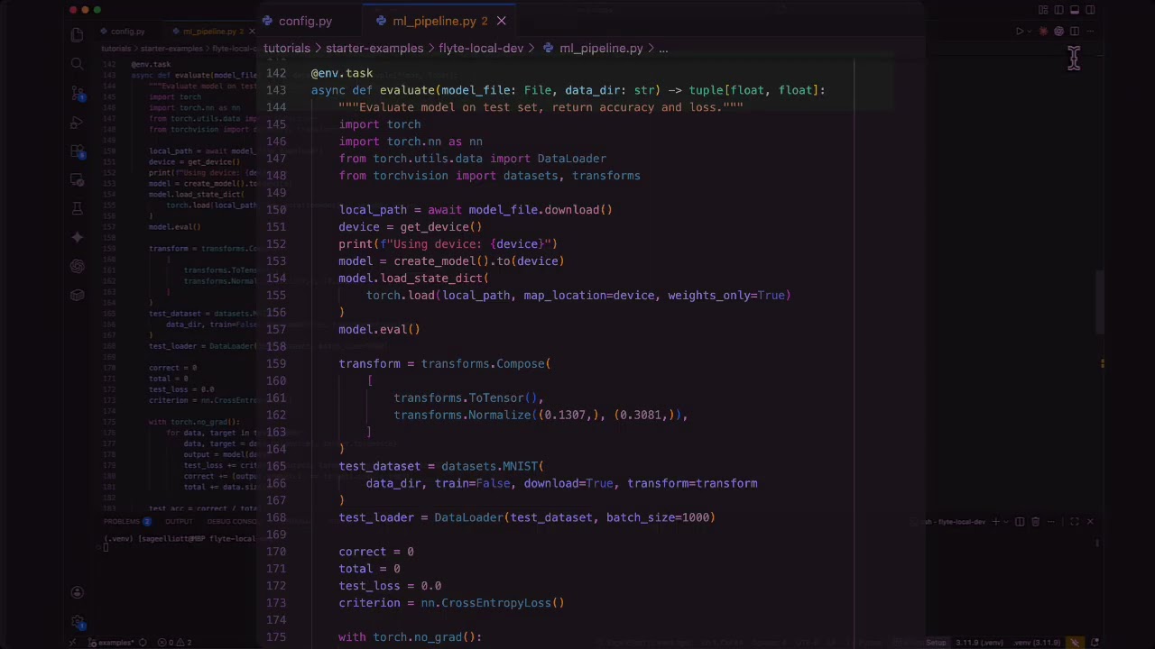 Watch the local development experience