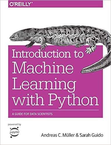 🤖 Introduction to machine learning with python.part1