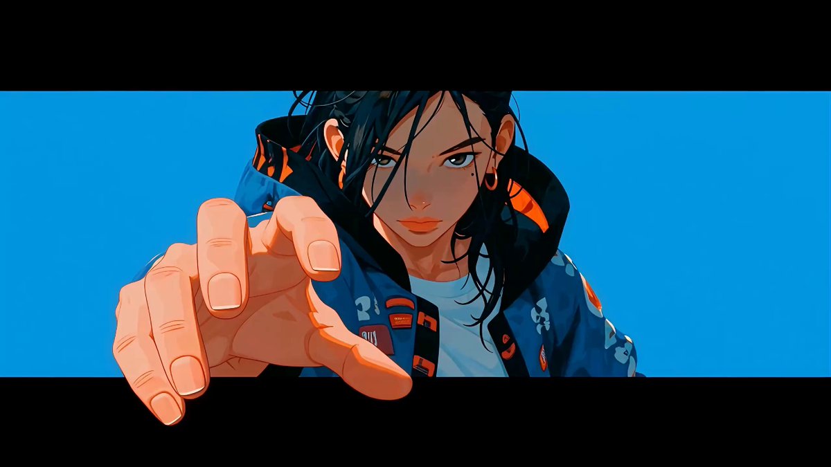 Braided Swordswoman Breaks Out of the Letterbox Frame