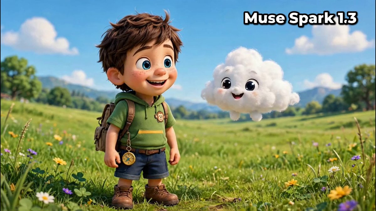 Kid Animation Cloud Scene
