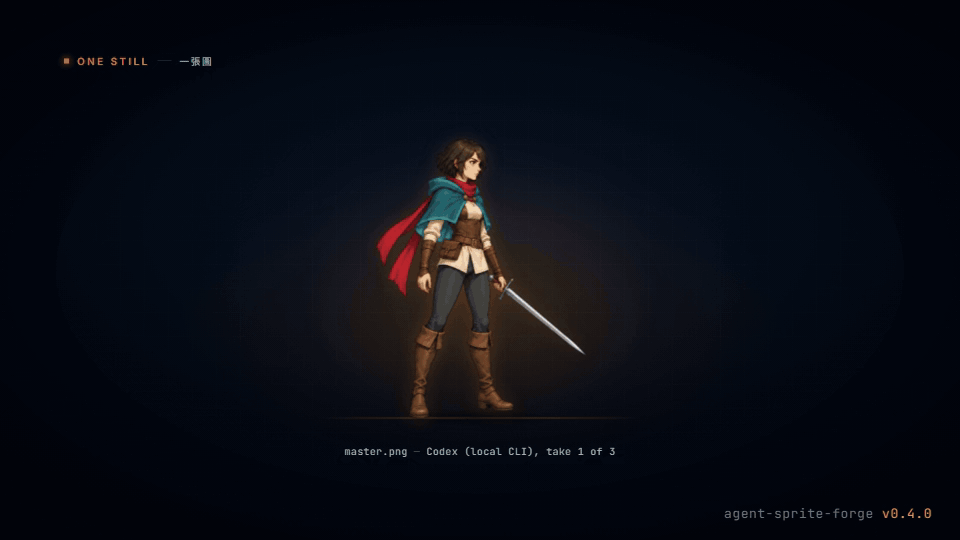 Agent Sprite Forge 0.4 teaser