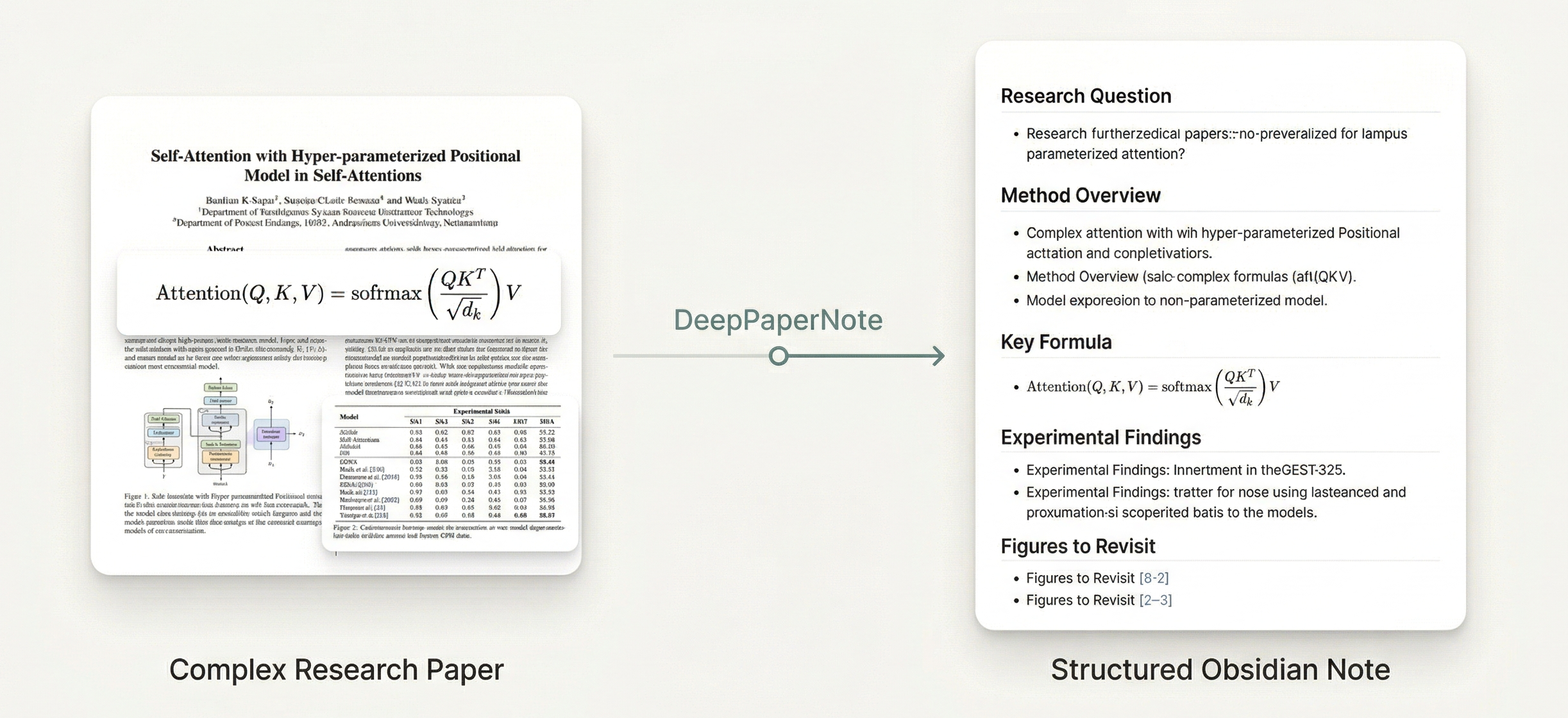 DeepPaperNote usage example