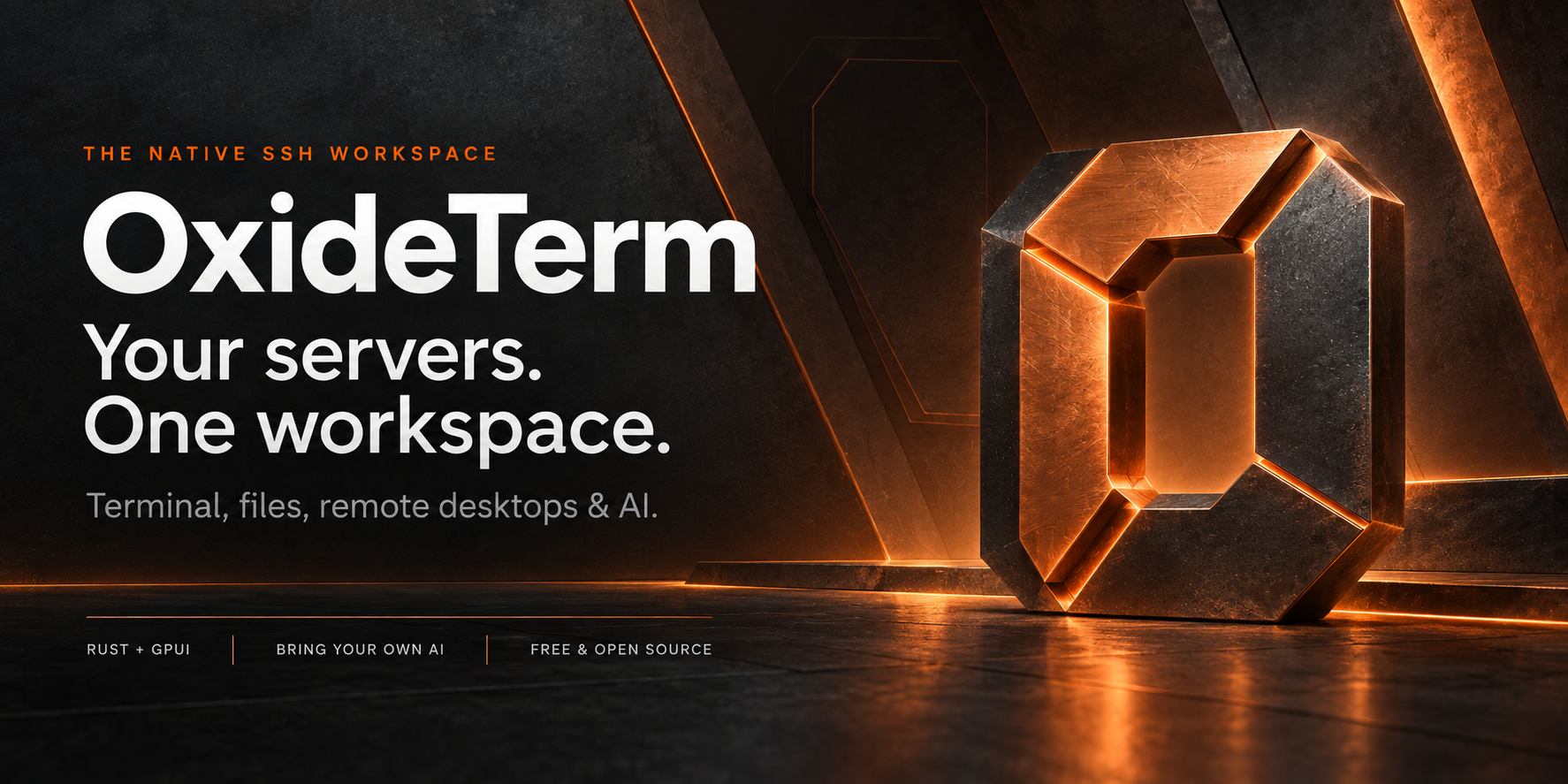 OxideTerm: your servers, one workspace