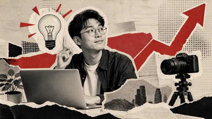 复古报纸拼贴风预览