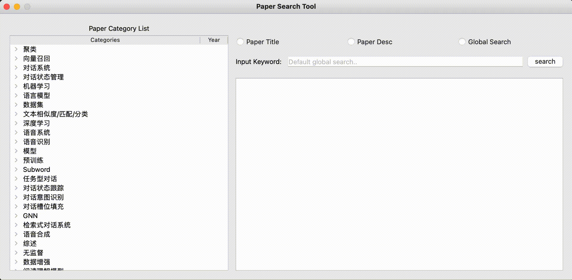 Search kits