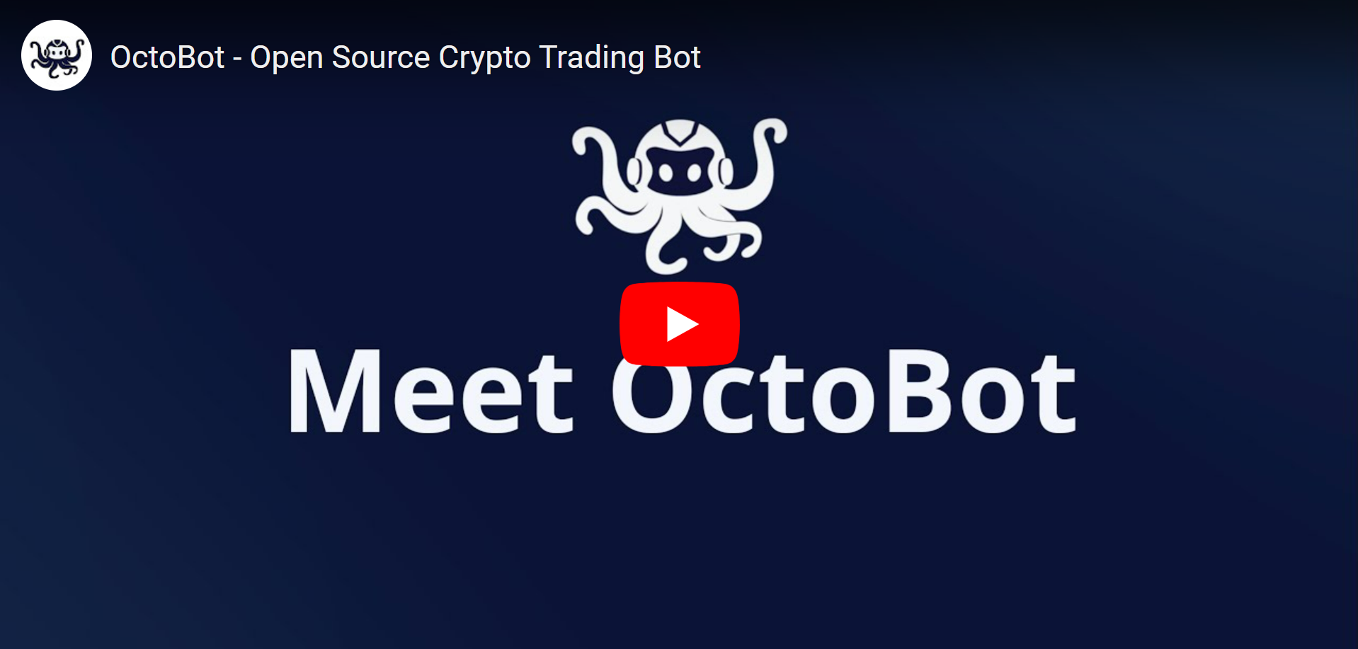 OctoBot - Open Source Crypto Trading Bot Introduction Video from the official OctoBot YouTube Channel