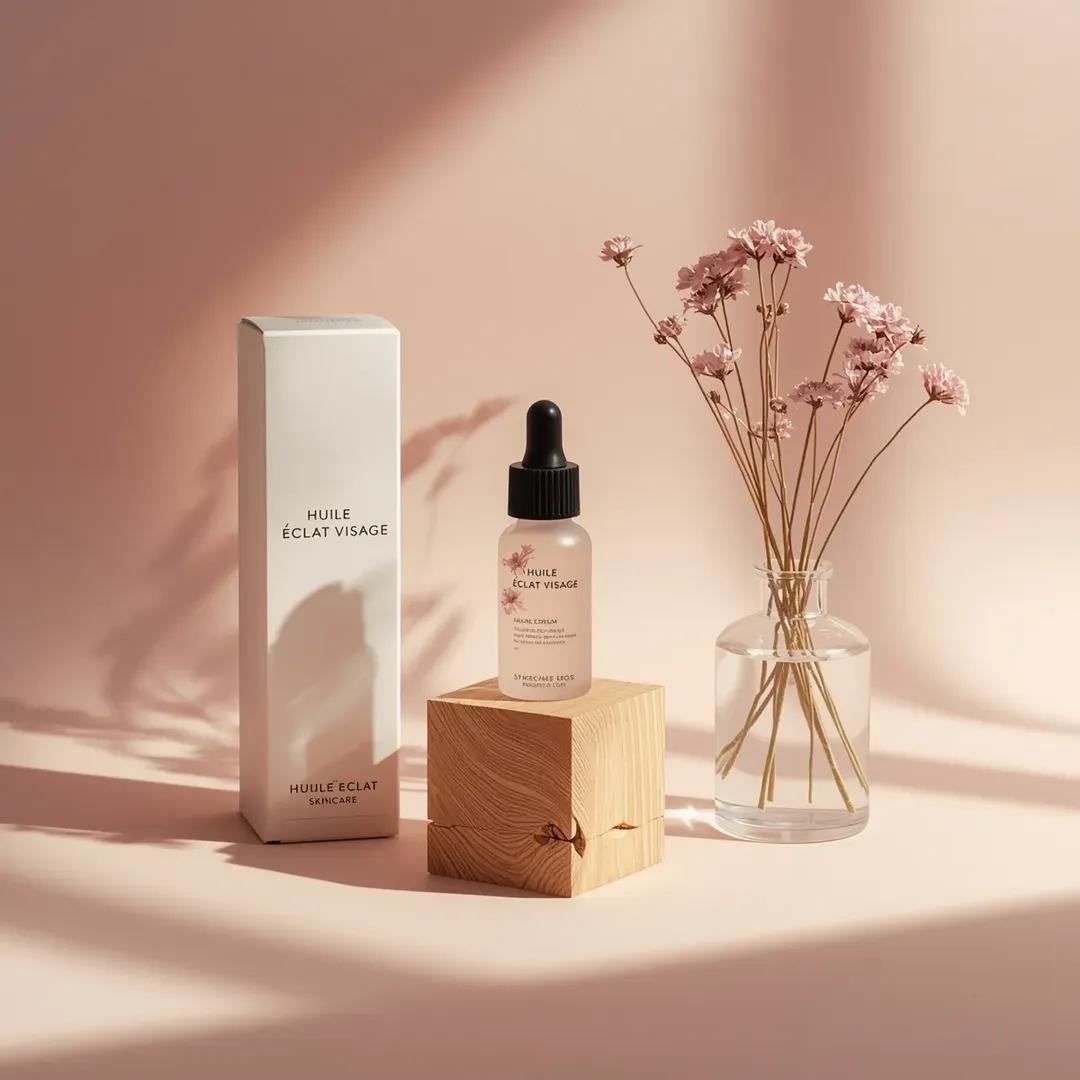 GPT-Image-2 Prompt Example - Floral Serum Product Shot