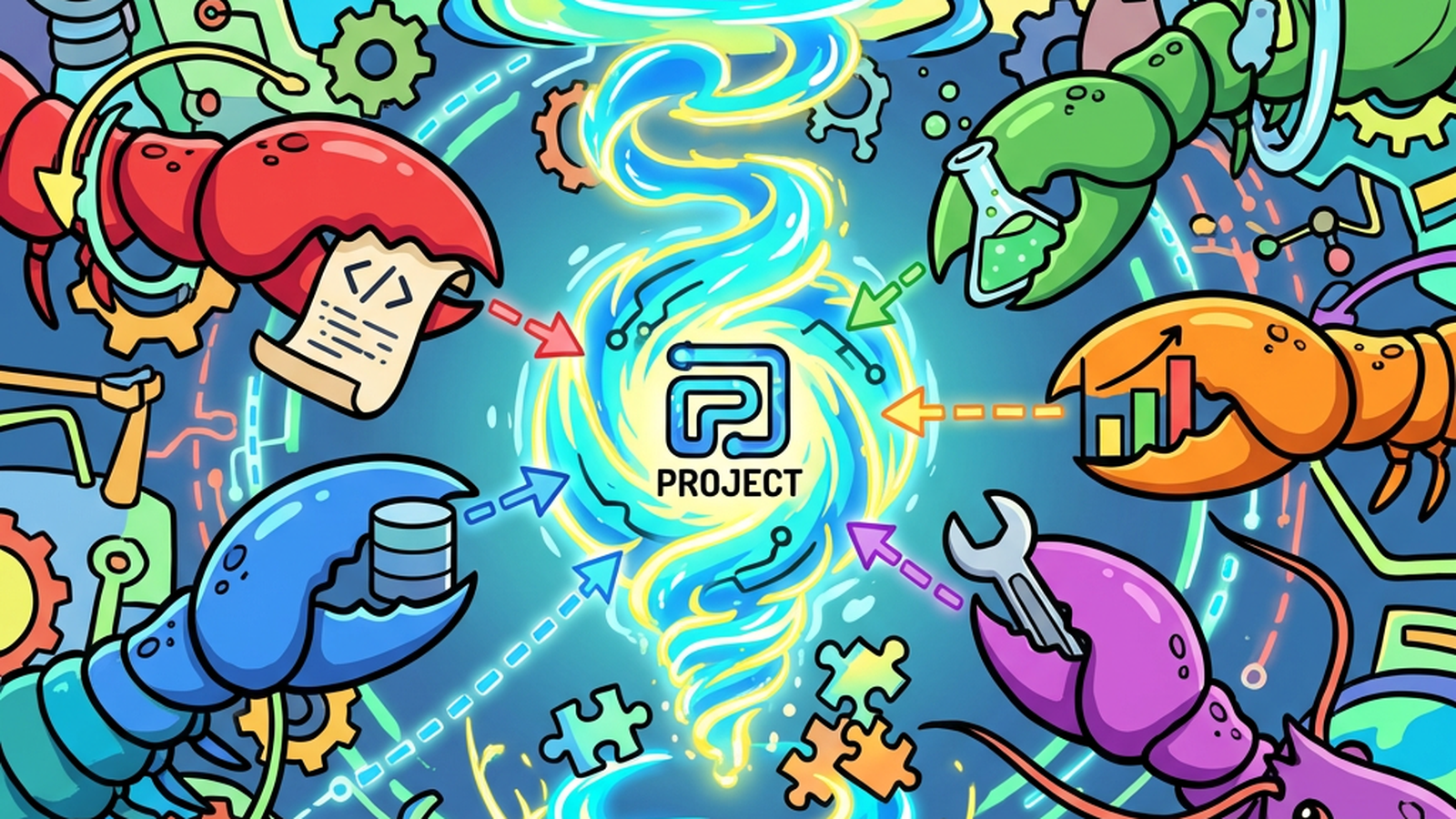 ClawTeam - AI agents orchestrating themselves