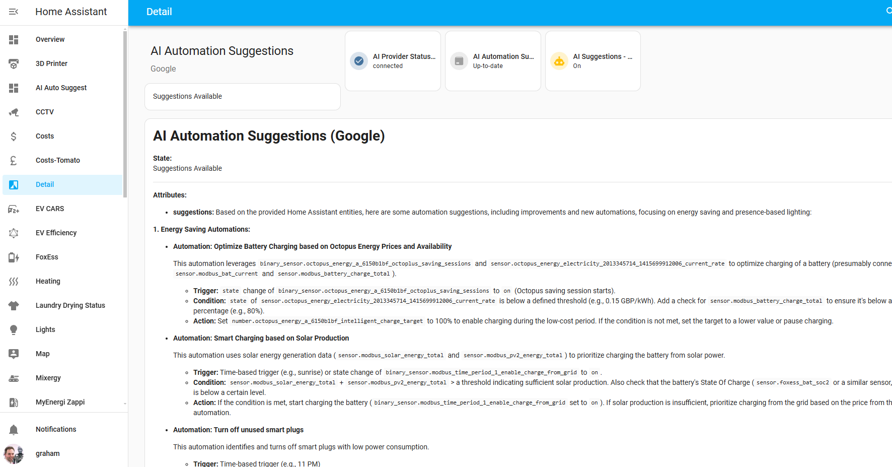 Example Dashboard Implementation