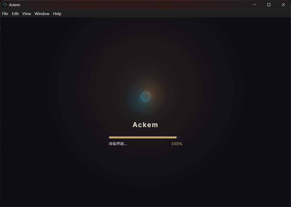 Loading screen