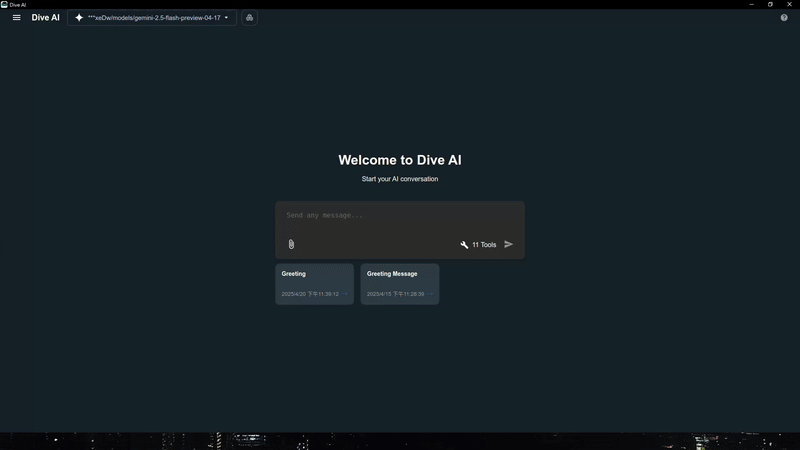 Dive Demo