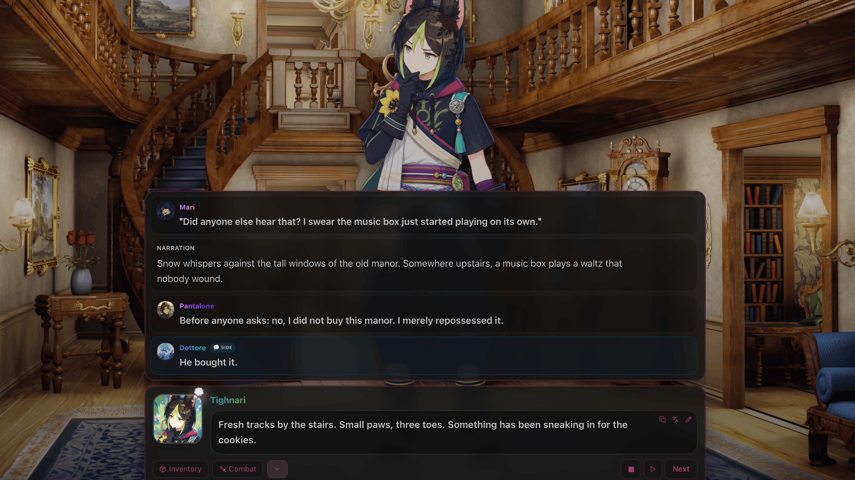 Game Dialogue
