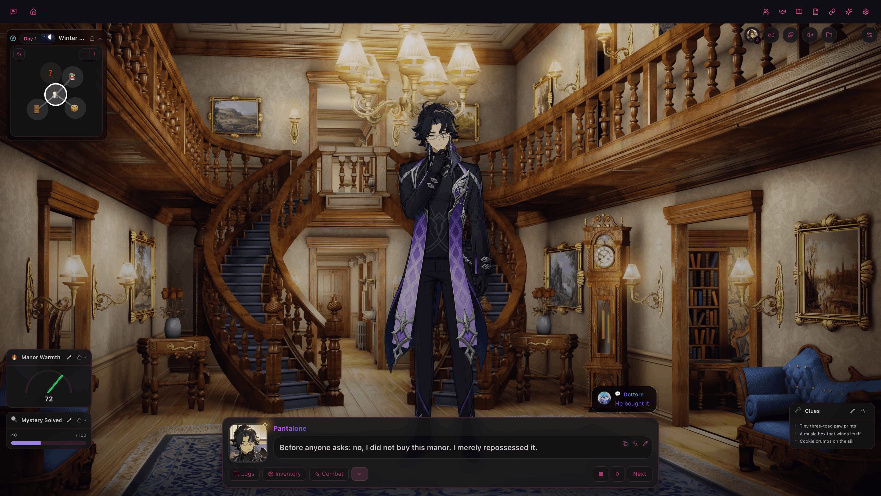 Game Mode — Scene
