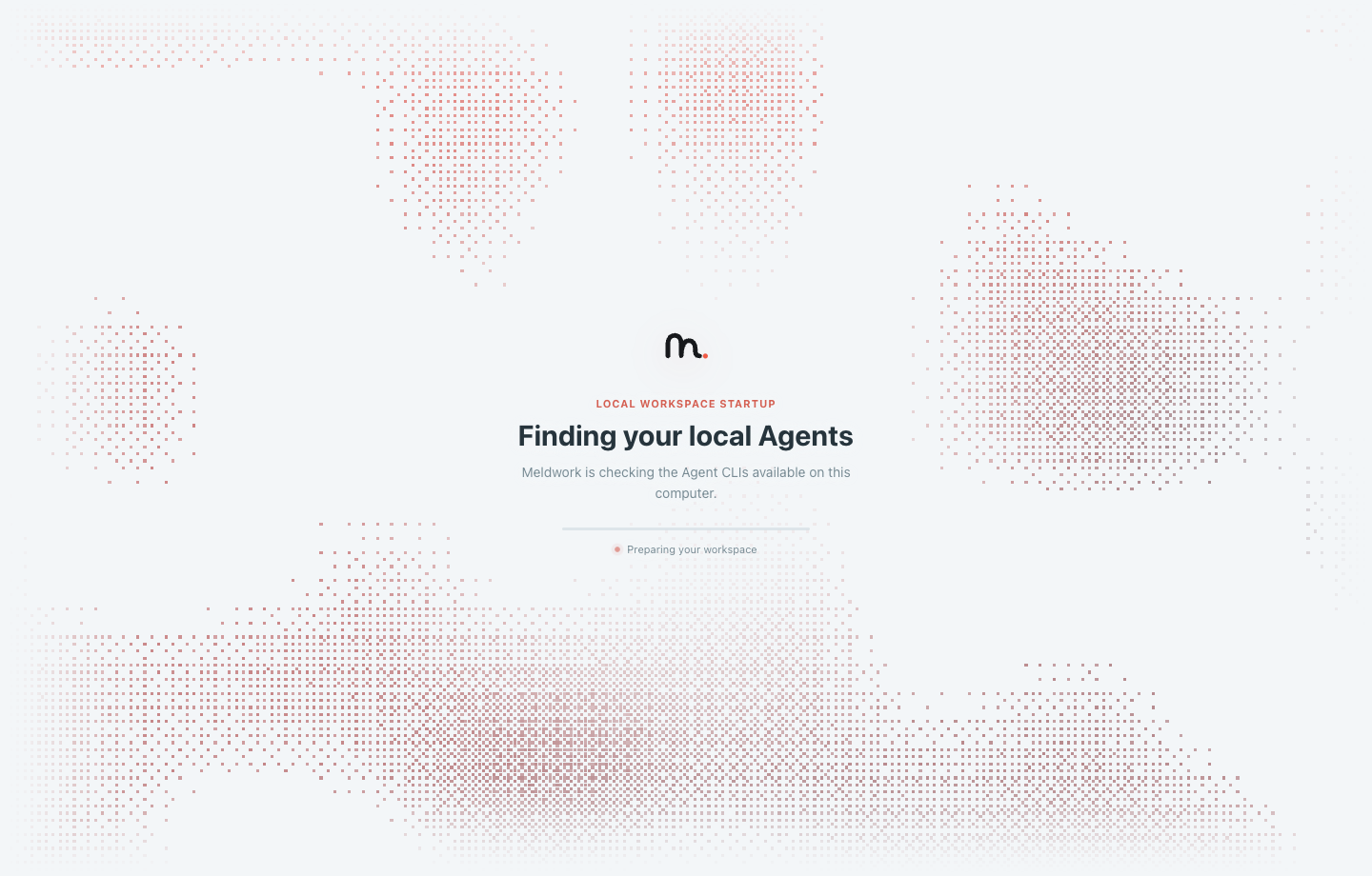 Meldwork local-first multi-agent workspace detecting Agent CLIs