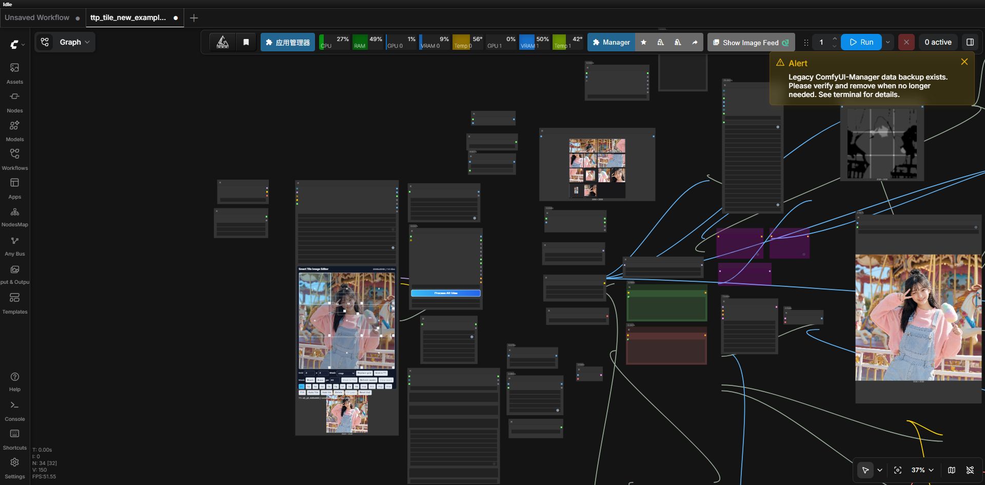 Smart Tile complete workflow in ComfyUI