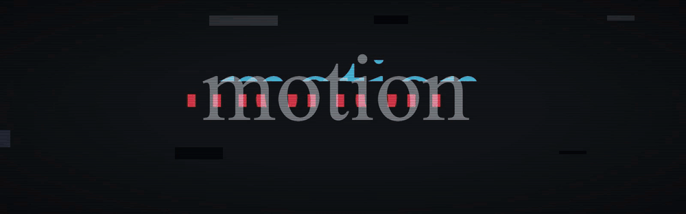 motionmaxxing hero banner, a looksmaxxing face analysis applied to motion: on a dark glitchy ground the default grey serif word motion is measured with blue guide lines marked ?, dashed symmetry lines, a straight linear ease at 45.0 degrees and red, amber and green arrows reading default serif, tracking 0.0 and ease 0.0, with a tiny verdict: mid. A glitch cut, and the same overlays re-snap onto the brand type motionmaxxing, with maxxing in orange, and read measured values: weight 640, softLand 65.0 degrees, snapSettle, tracking minus 0.045 em, and the verdict maxxed, above the line looksmaxxing for motion graphics.