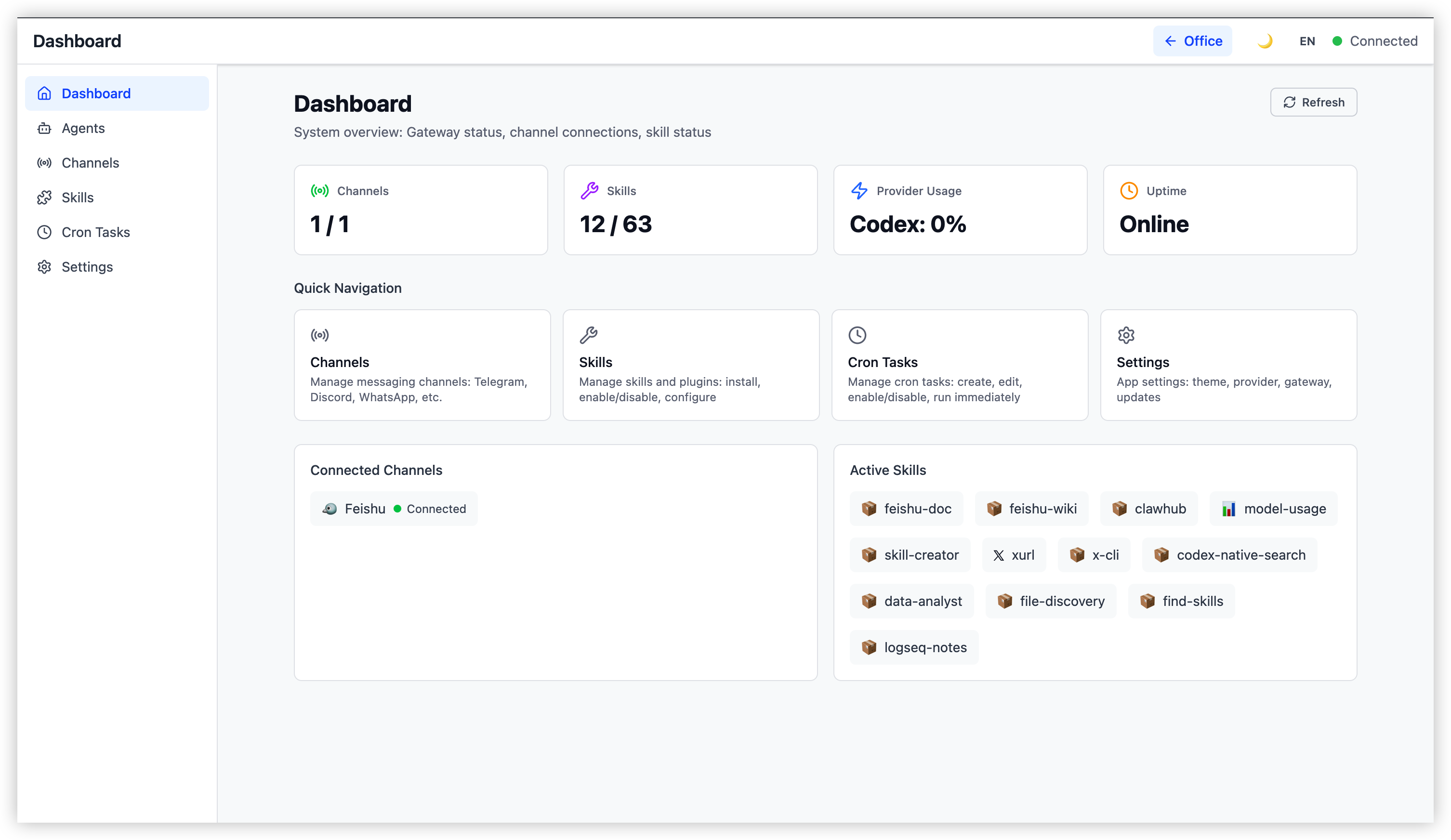 console-dashboard