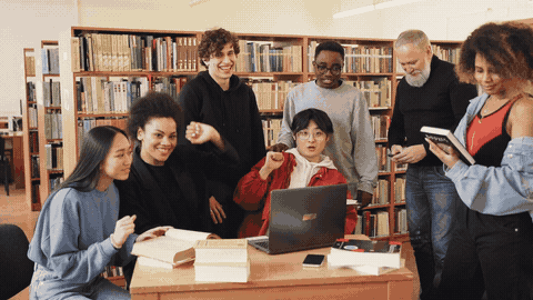 AI Ethos hero preview — students learning together with AI-powered tools