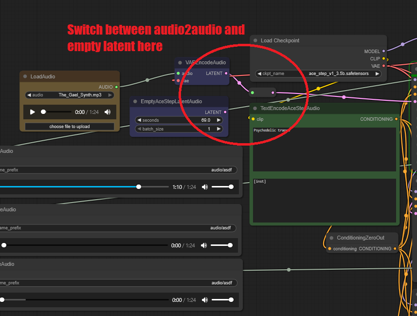 Audio2Audio ComfyUI