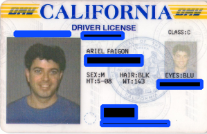 143 pounds, sometime in the 90's First DMV photo and weight (with full clothing)