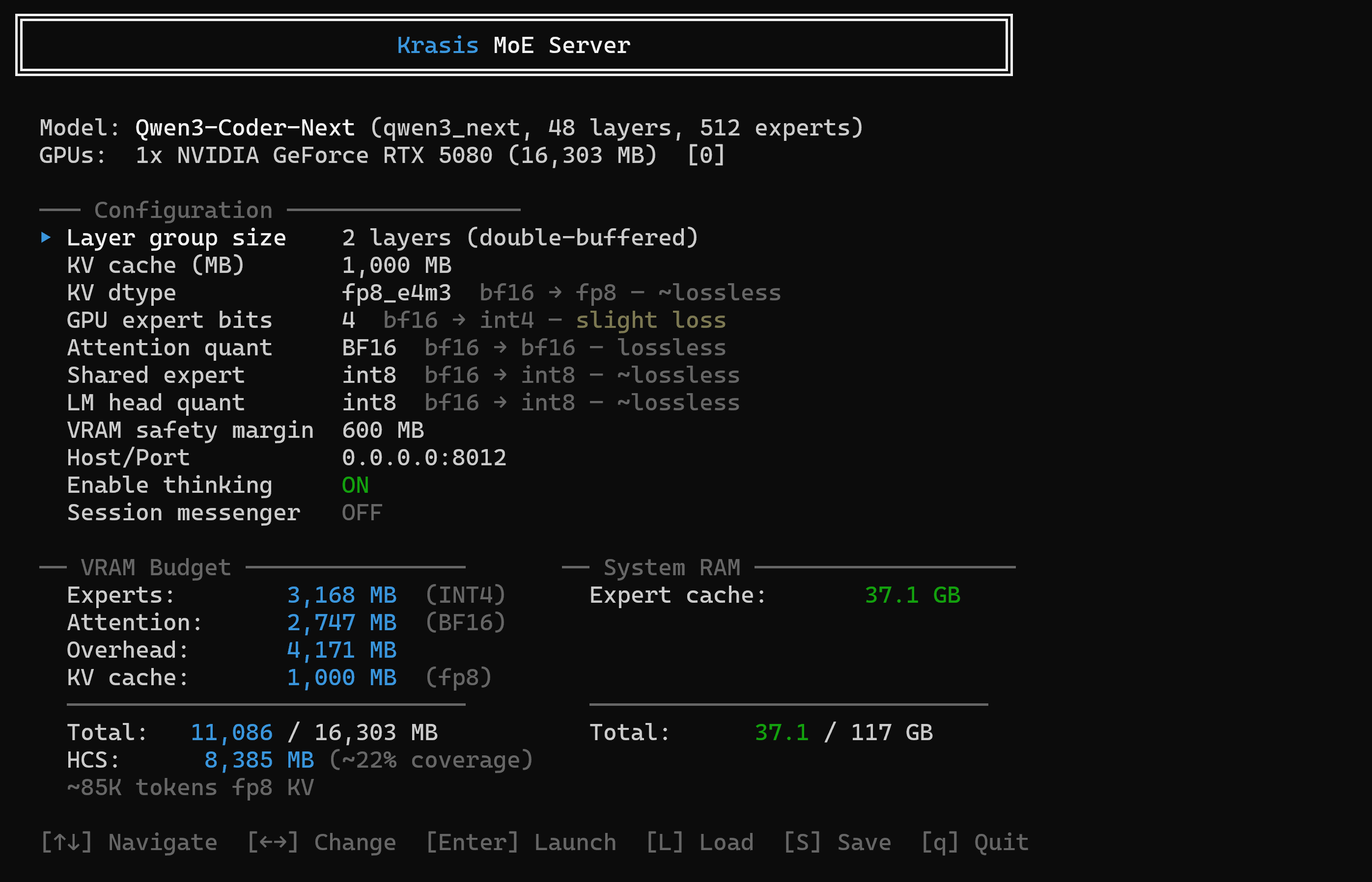 Krasis Server