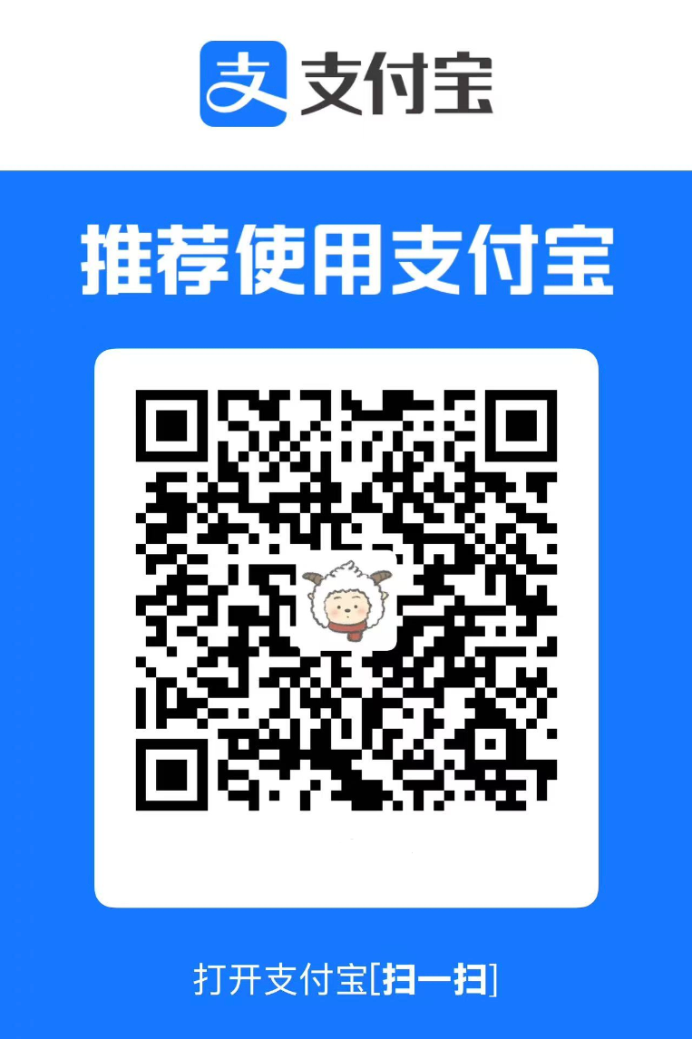 Alipay donation QR code