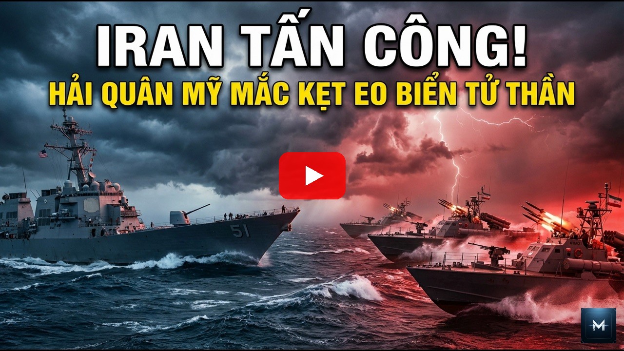 Hormuz Strait — US Navy vs 6 Iranian Attack Boats