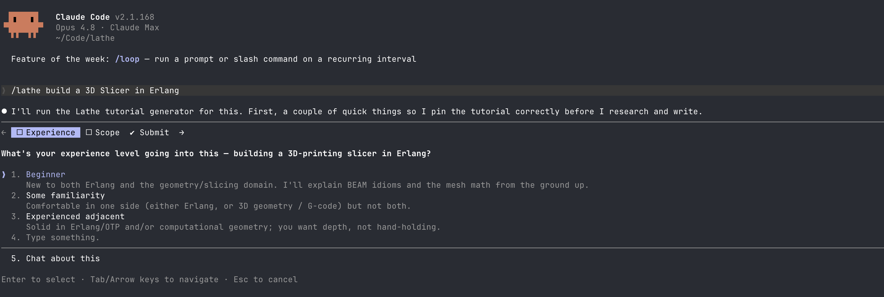 Prompting a coding agent with