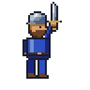4-frame sword slash animation by Claude Fable 5